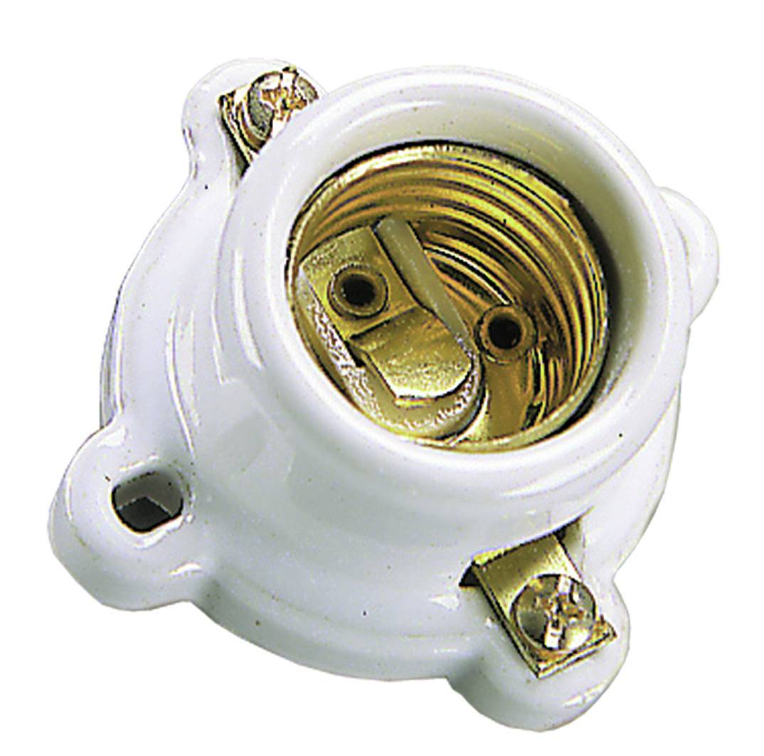851 IUSA - Portalampara ceramica cuadrada Iusa