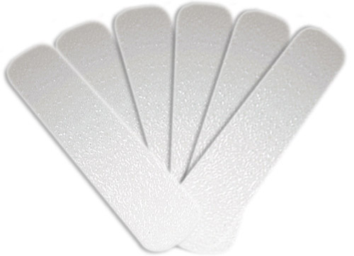 8941 TRUPER - Tira antiderrapante 50mm x 23cm transparente con 6 pz CADTB Truper