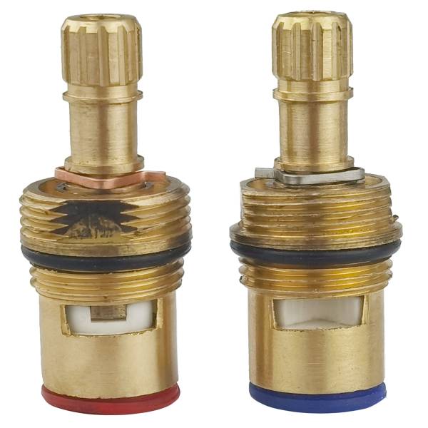 283220 VIANTI - Cartucho ceramico laton estria standard 1/4 de vuelta con 2pz Vianti