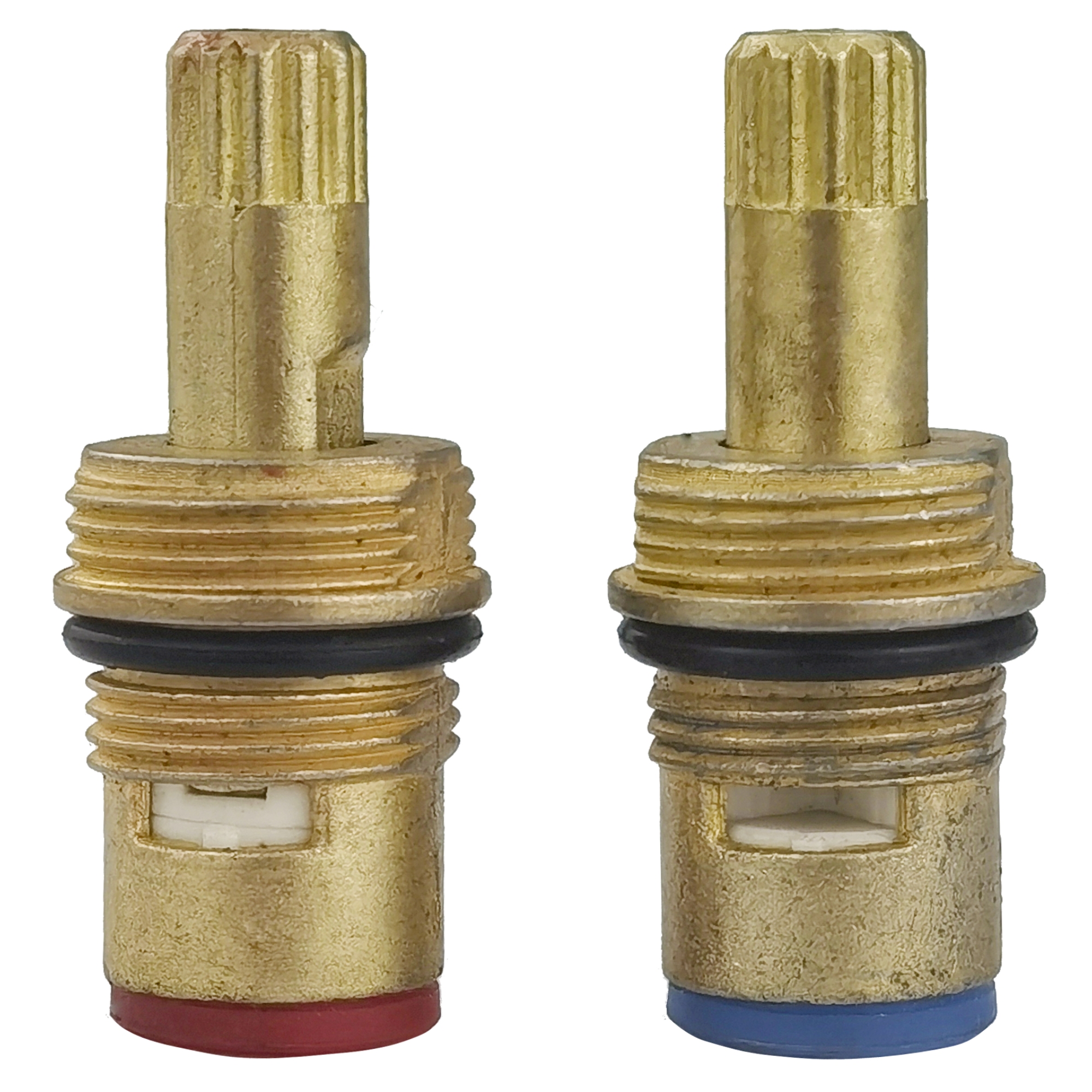 283222 VIANTI - Cartucho ceramico metal estria standard 1/4 de vuelta con 2pz Vianti